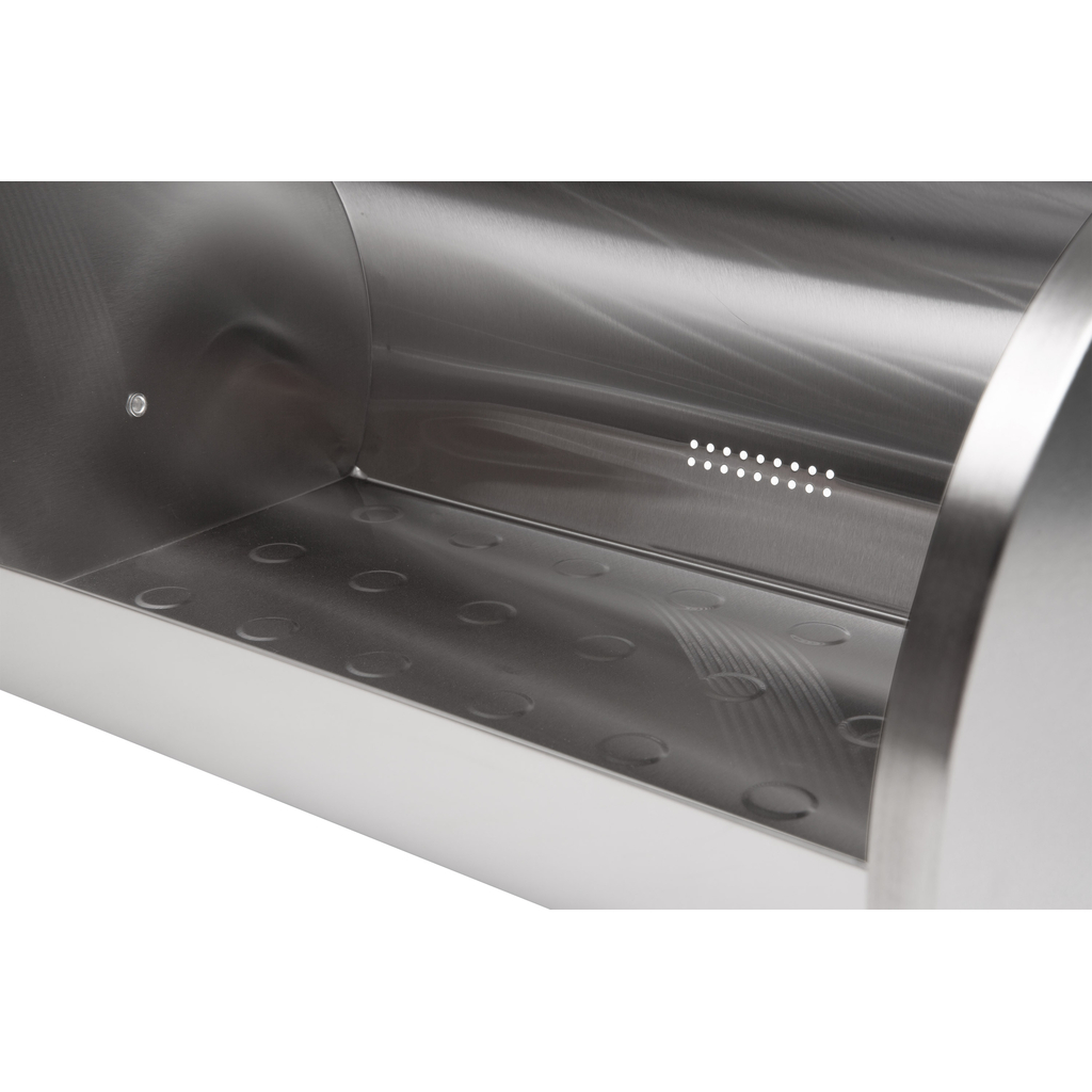 Kovový chlebník čierny