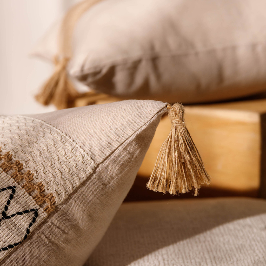 Dekoračná obliečka na vankúš v kosoštvorcoch LESA 45x45 cm