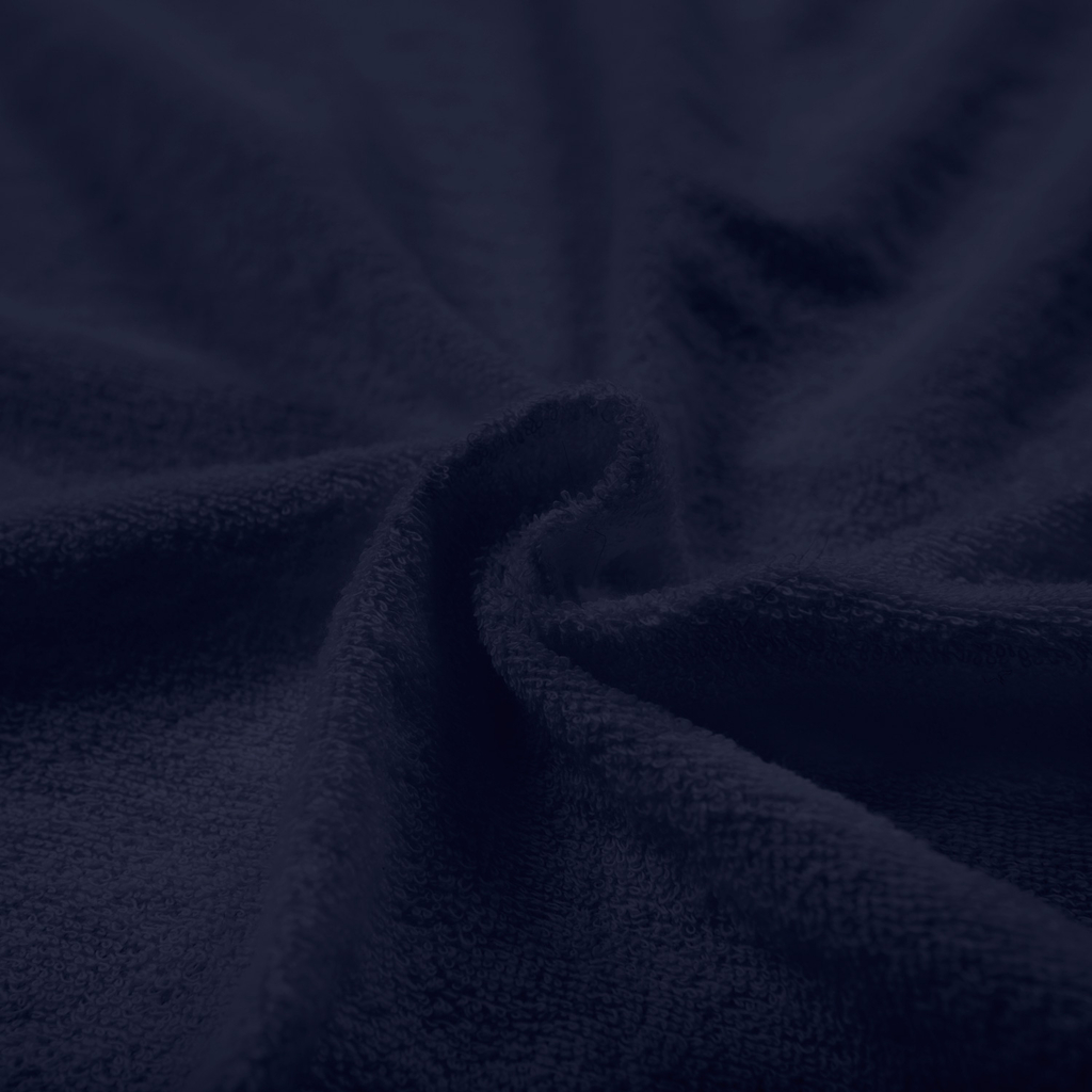 Plachta s gumičkou tmavomodrá FROTÉ 160 x 200 cm