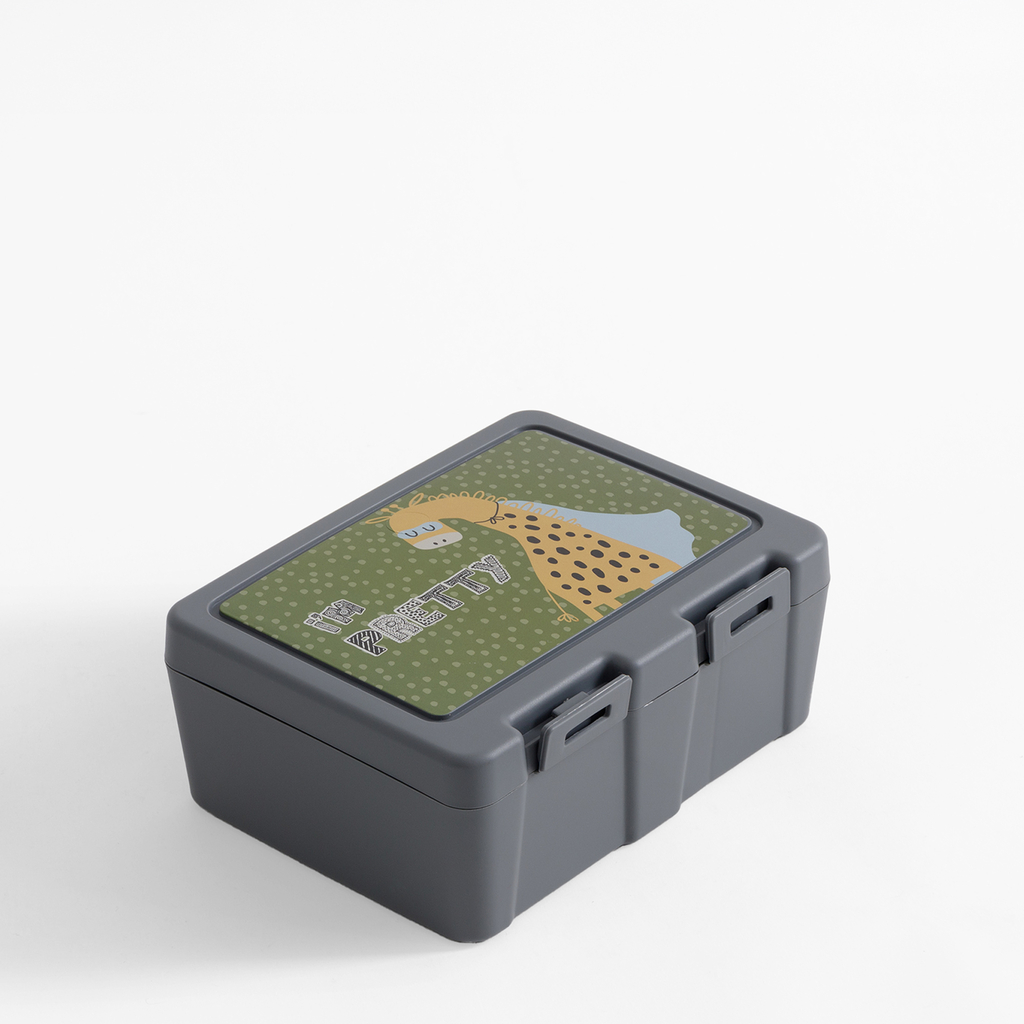 Box na desiatu s vidličkou MIX