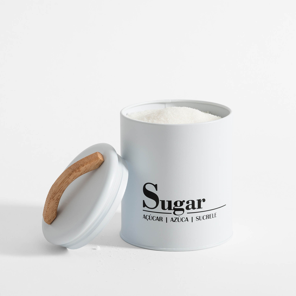 Kuchynská nádoba v bielej farbe SUGAR 16 cm