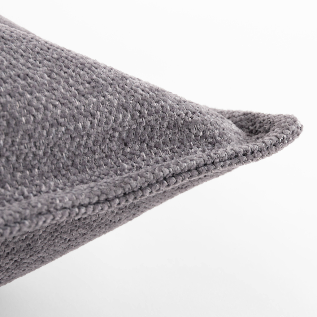 Obliečka na vankúš v sivej farbe LIBRA 45x45 cm