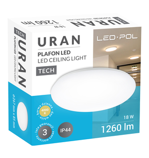 Stropná lampa ORO-URAN LED 18W-DW