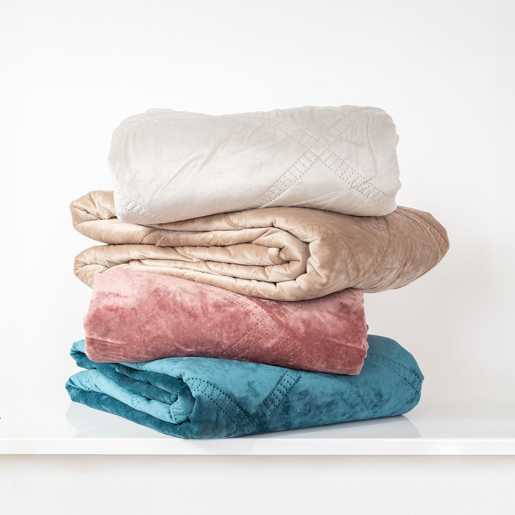 Prehoz na posteľ EMPORIA béžový 220x240 cm