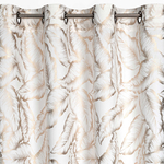 Záclona s priechodkami v listoch MILENA 140x250 cm
