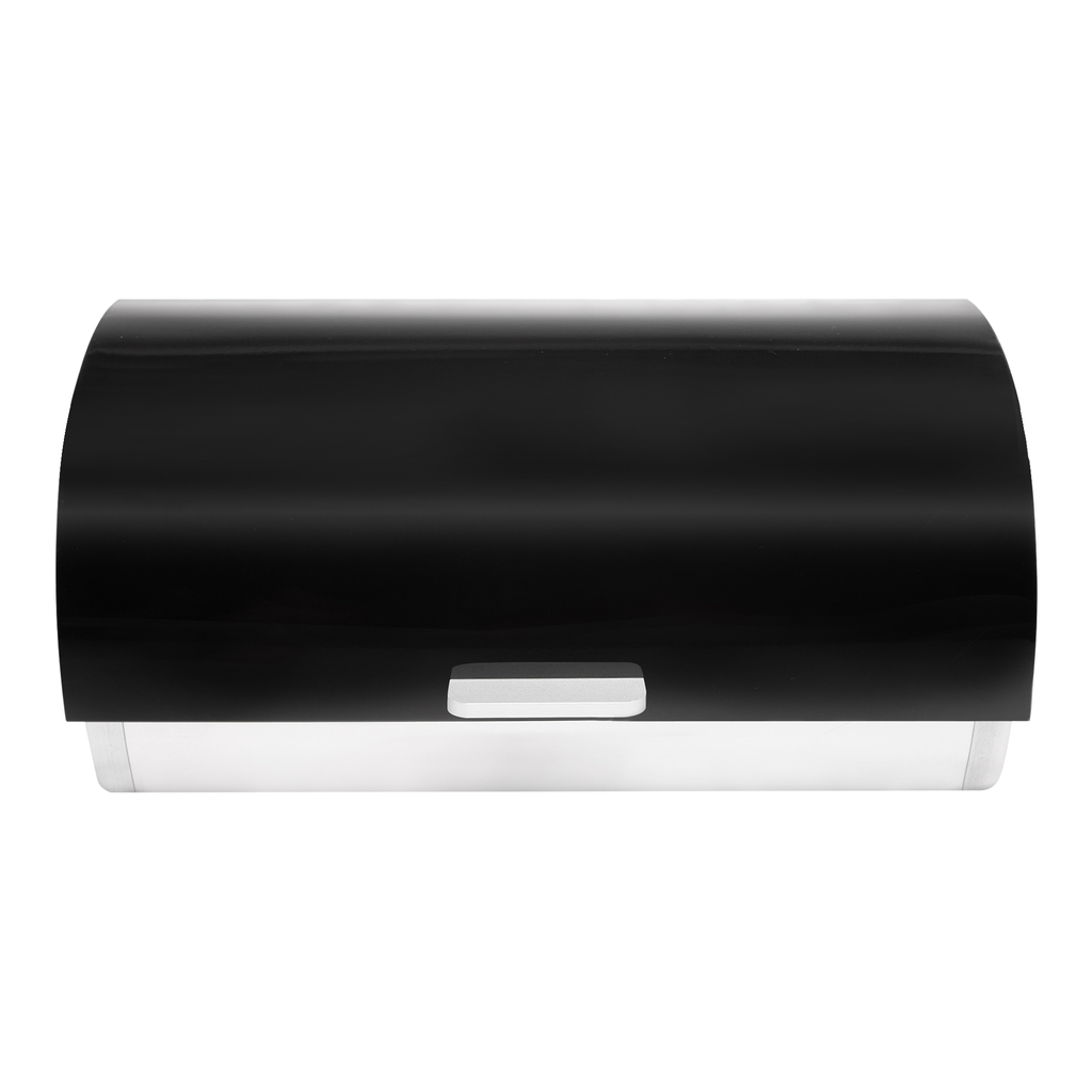 Kovový chlebník čierny