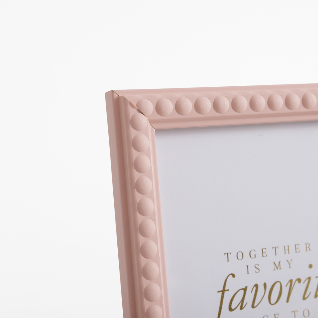 Rám na fotografie 10x15 cm ružový