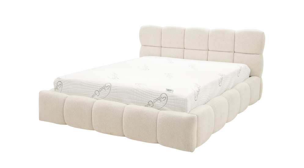 Čalúnená posteľ CELINE boucle 180x200 cm