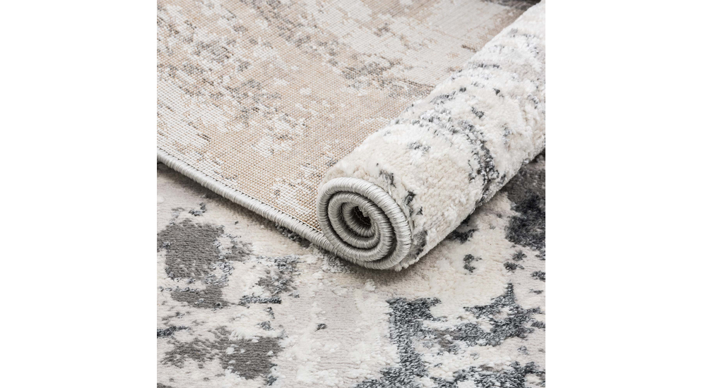 Moderný sivý koberec SUNSET 160 x 230 cm