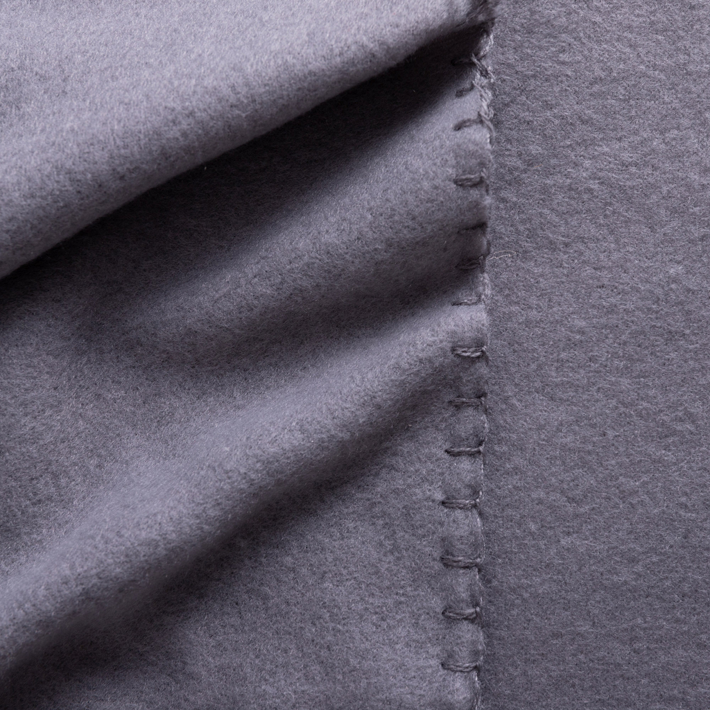 Fleecová deka sivá PRIMA 120x150 cm