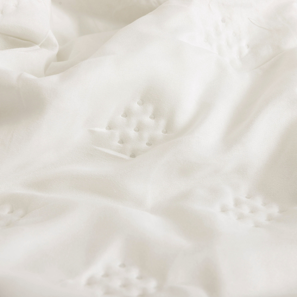 Prehoz na posteľ vo farbe ecru CLOUD 220x200 cm