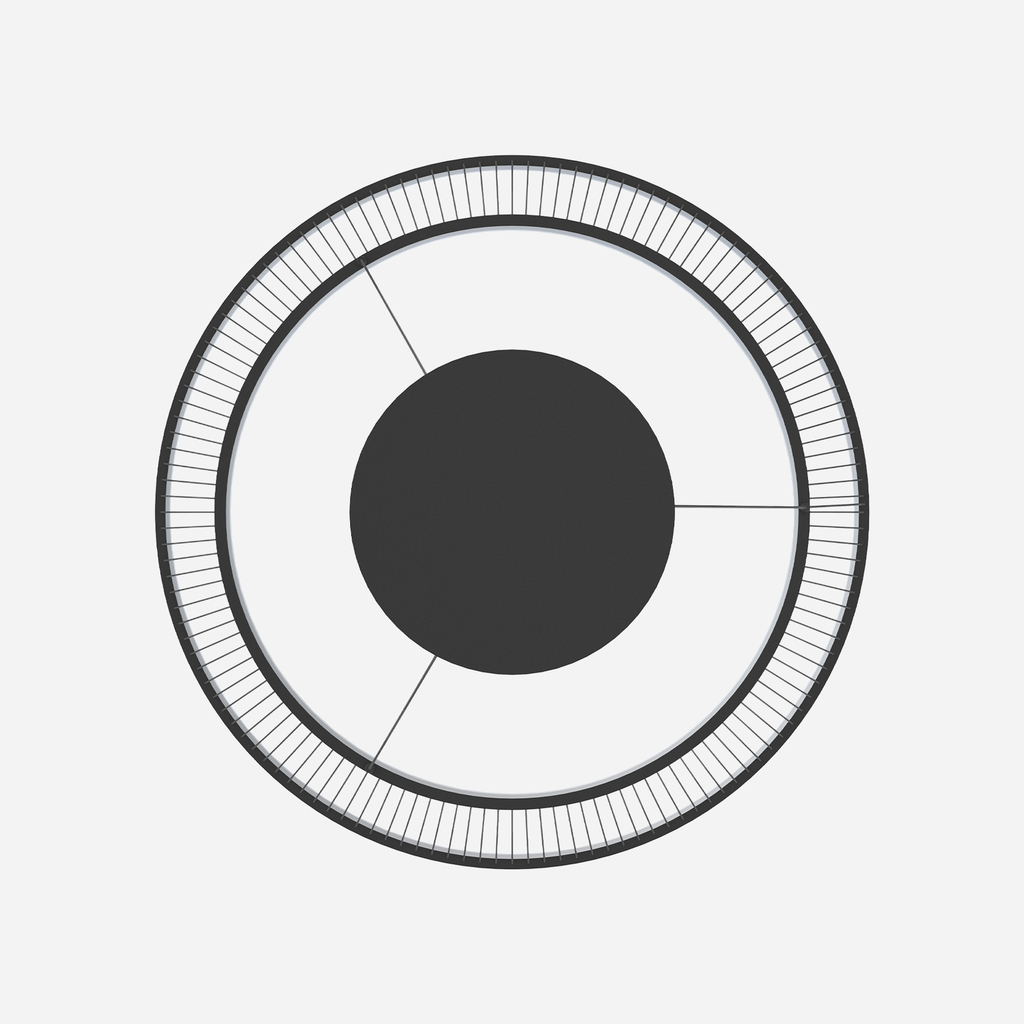 Závesné LED svietidlo v čiernej farbe BALU s diaľkovým ovládaním