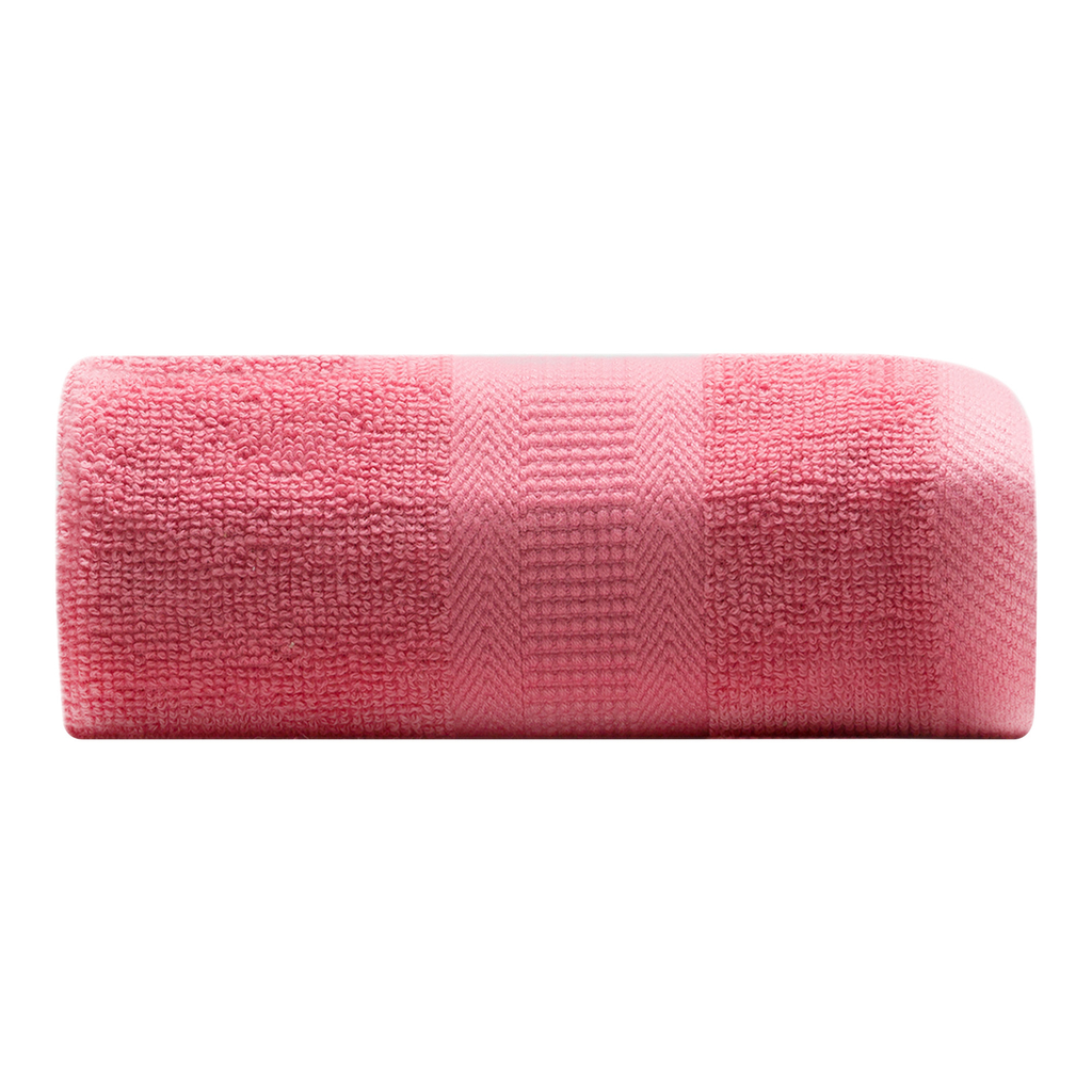 Sada 3 ružových bavlnených uterákov 30x30 cm