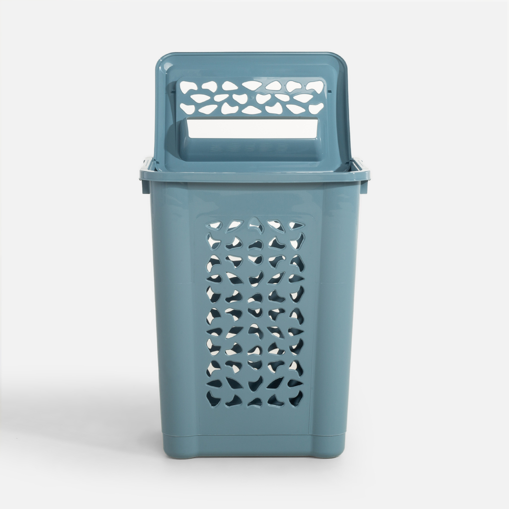 Kôš na bielizeň modrý PER 60 l