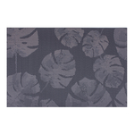 Stolová podložka s tmavosivými listami 30x45 cm