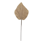 Umelý hnedý list 85 cm