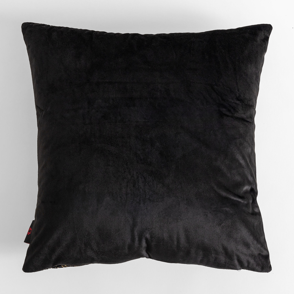 Obliečka na vankúš s motívom monstery čiernej farby AMBRO 45x45 cm