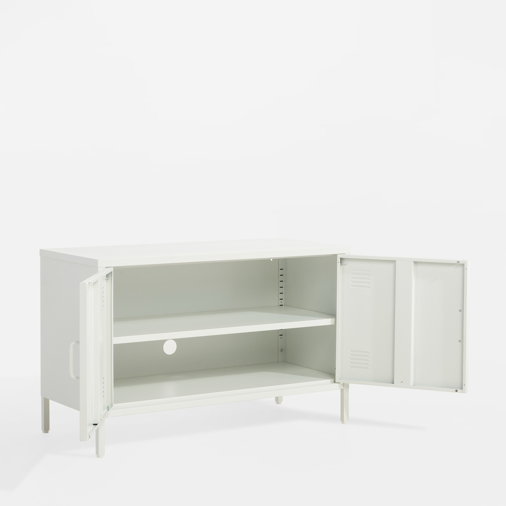 Komoda 2-dverová SOLANS biela