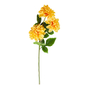 Umelý kvet žltá dalia 66 cm