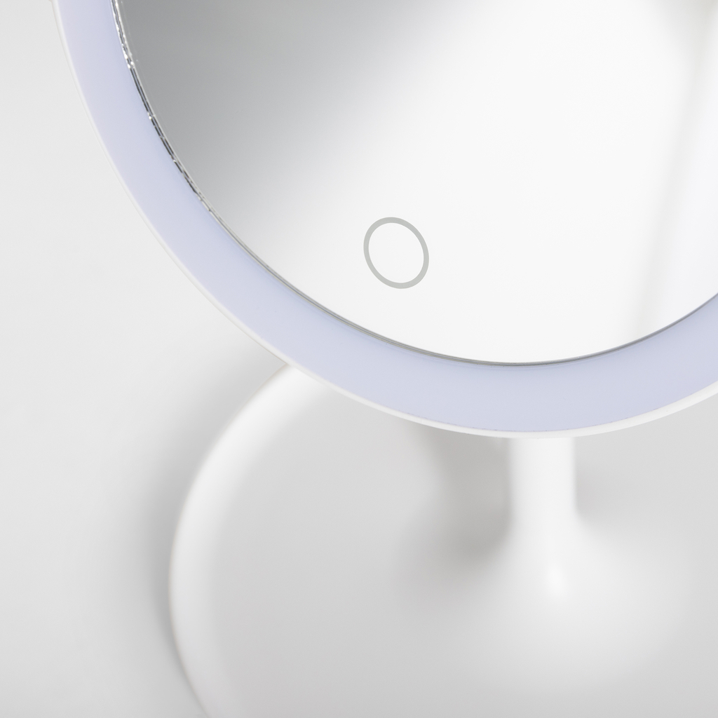 Kozmetické zrkadlo s LED osvetlením biele