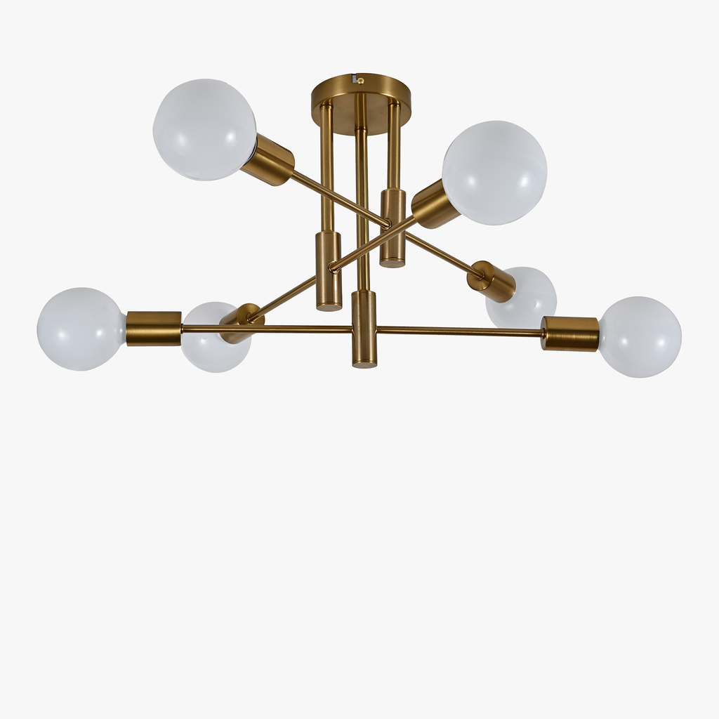 Stropné svietidlo DORADO 6 zlaté