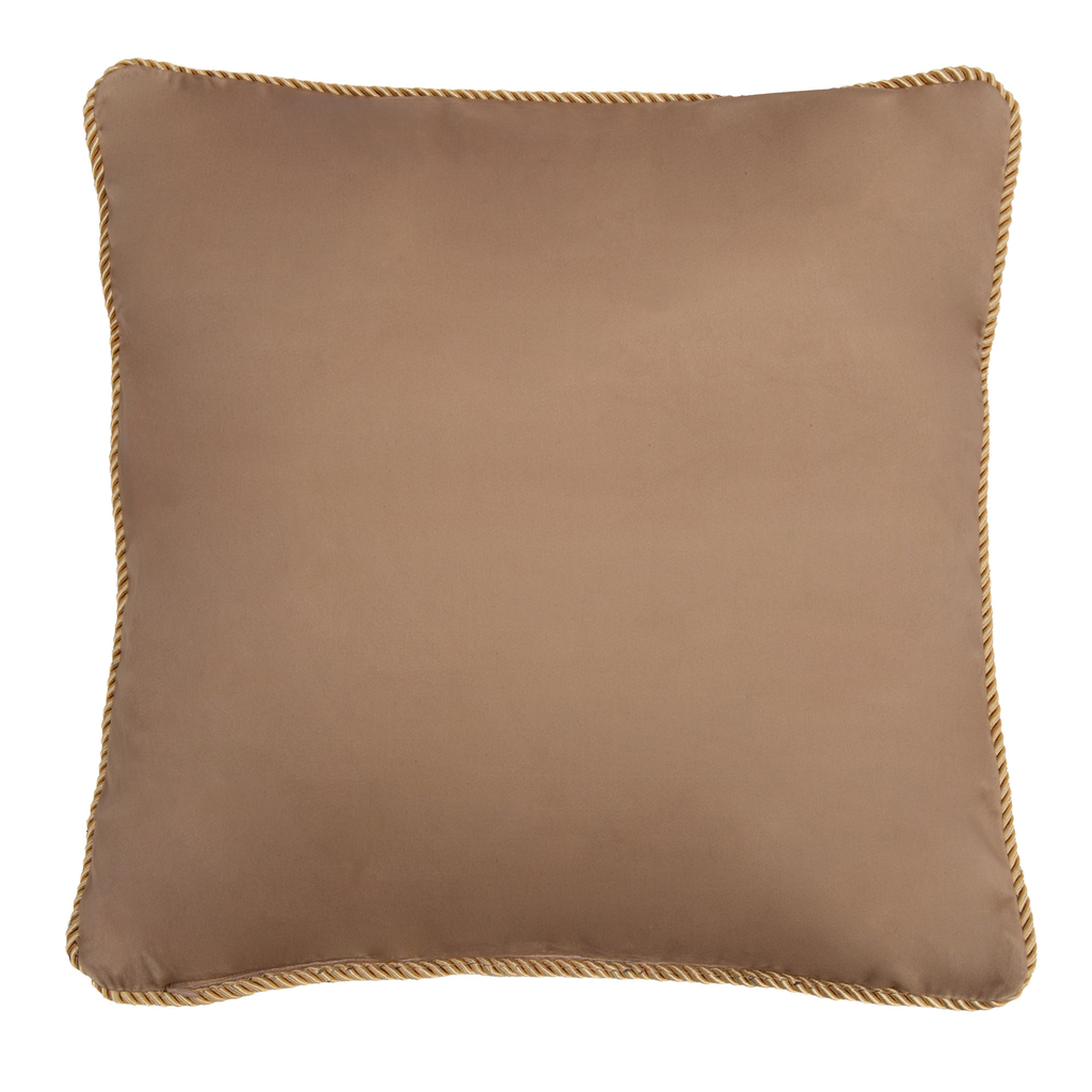 Vianočná obliečka na vankúš béžová YORK 45x45 cm