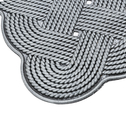 Gumená rohožka s prepletaným vzorom 45x75 cm