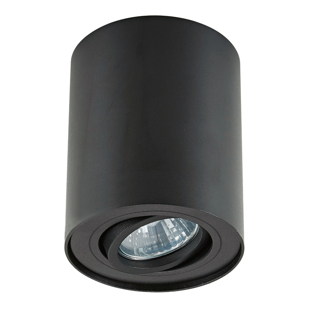 Bodové svietidlo na povrchovú montáž RONDOC čierne 9,3 cm