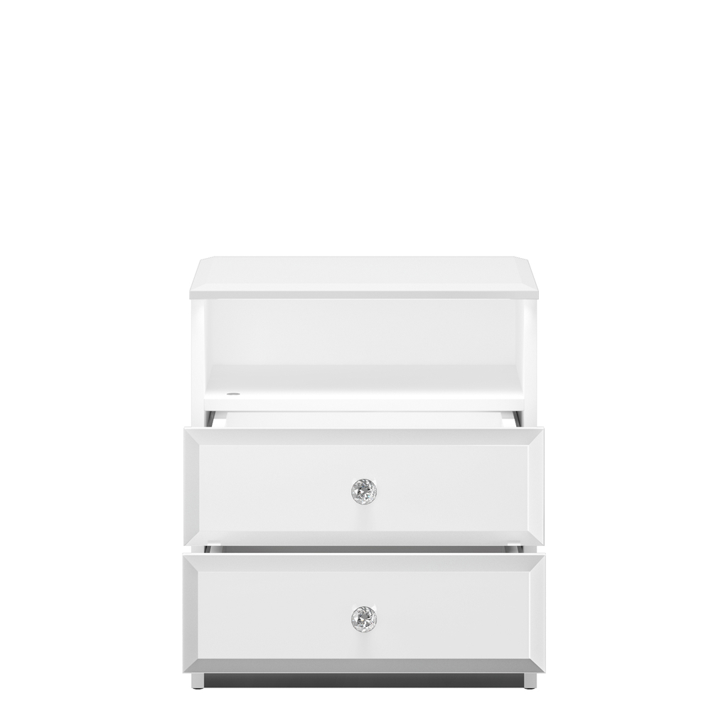 Nočný stolík GLAMOUR 2S TYP04 s osvetlením