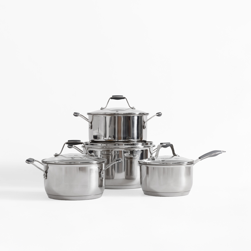 Súprava 4 hrncov na indukciu a plyn SAUL