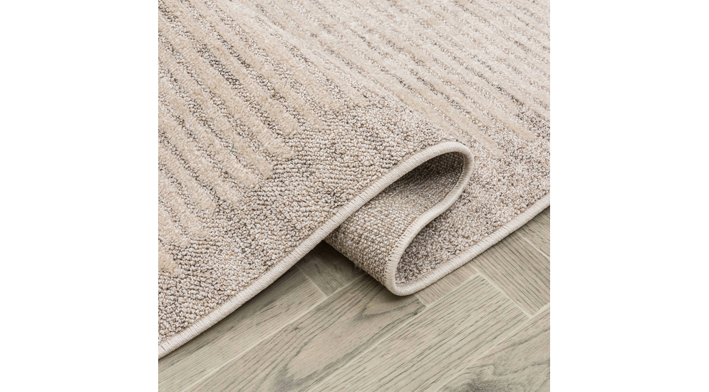Moderný béžový koberec PAULA 80x150 cm