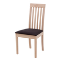 Buková stolička s čalúneným sedadlom SAMI