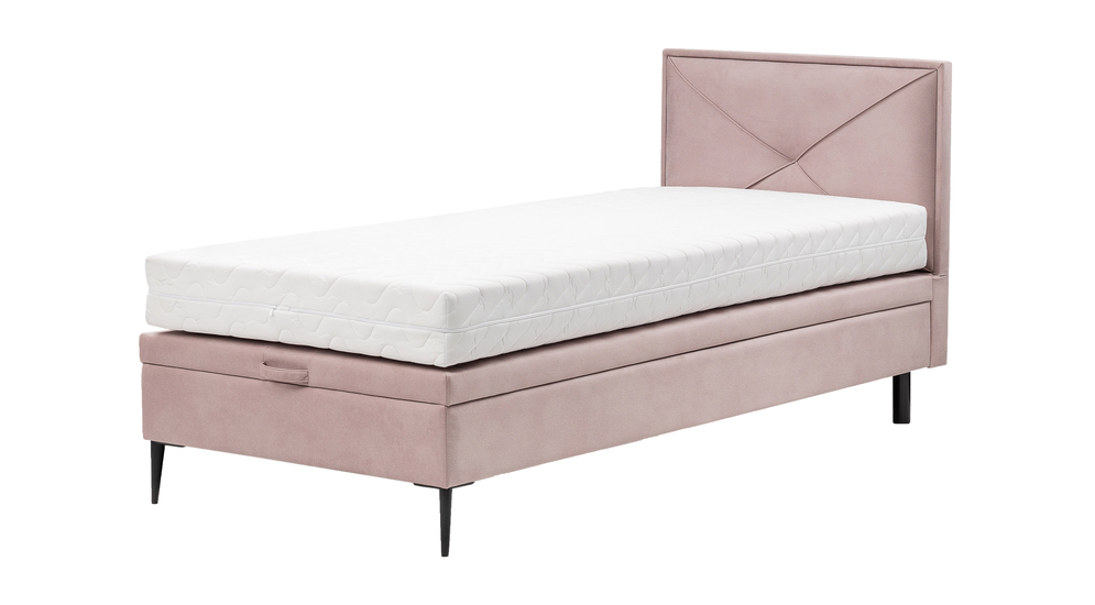 Rám postele DONNA KP ružový 90x200 cm