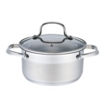 Nerezový hrniec s pokrievkou POLLO 2,2 l