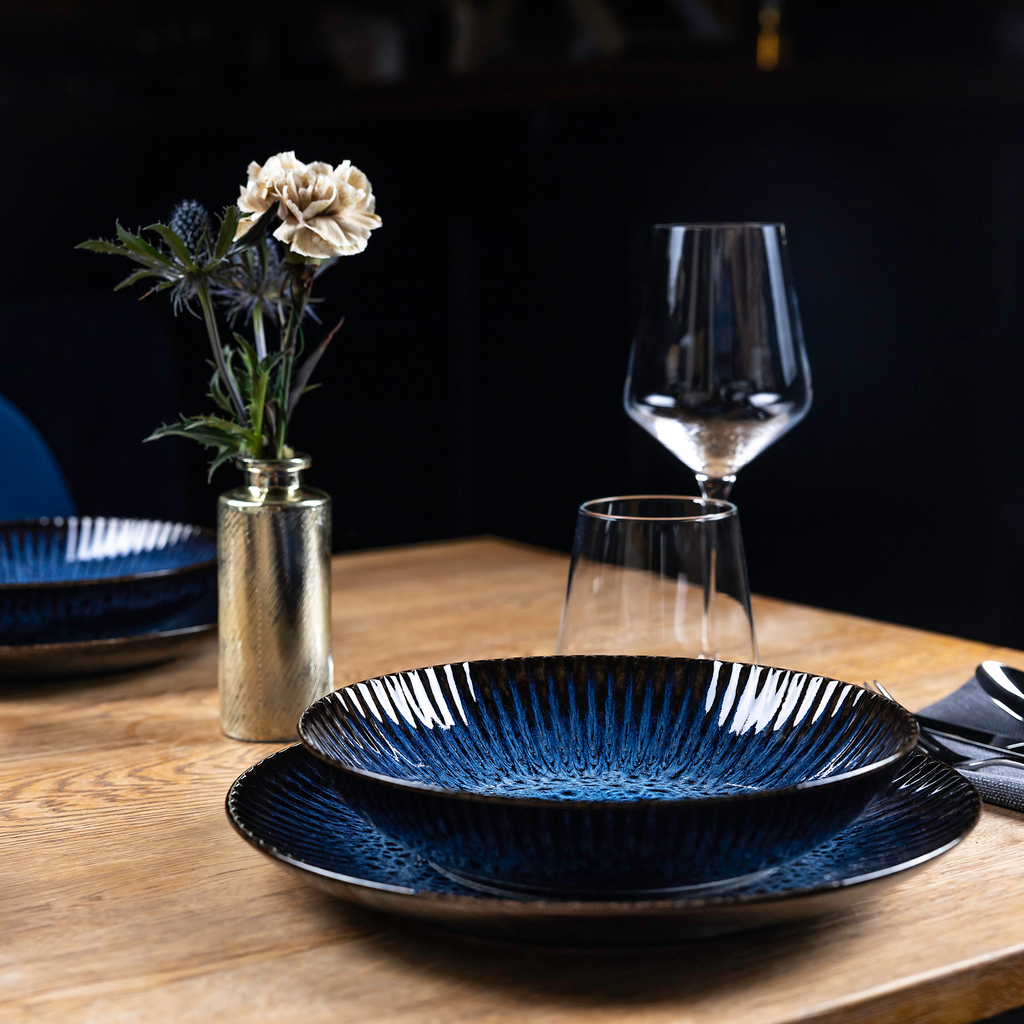 Keramický hlboký tanier COSMOS 22 cm