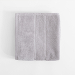 Bavlnený uterák na tvár vo svetlosivej farbe MARIO 50x90 cm