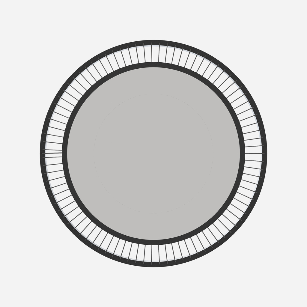 Stropné LED svietidlo v čiernej farbe BALU s diaľkovým ovládaním