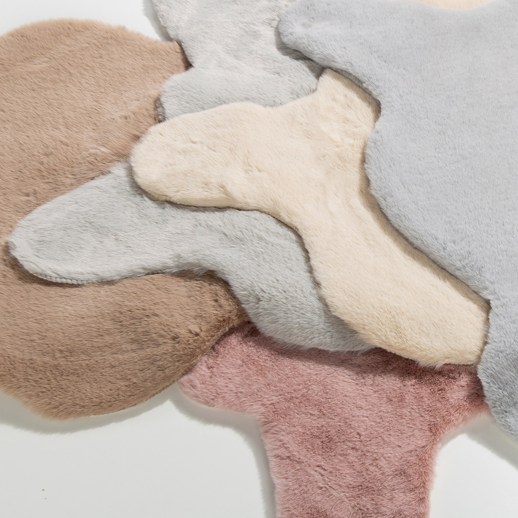 Koberec RABBIT FUTRZAK krémový 60x90 cm