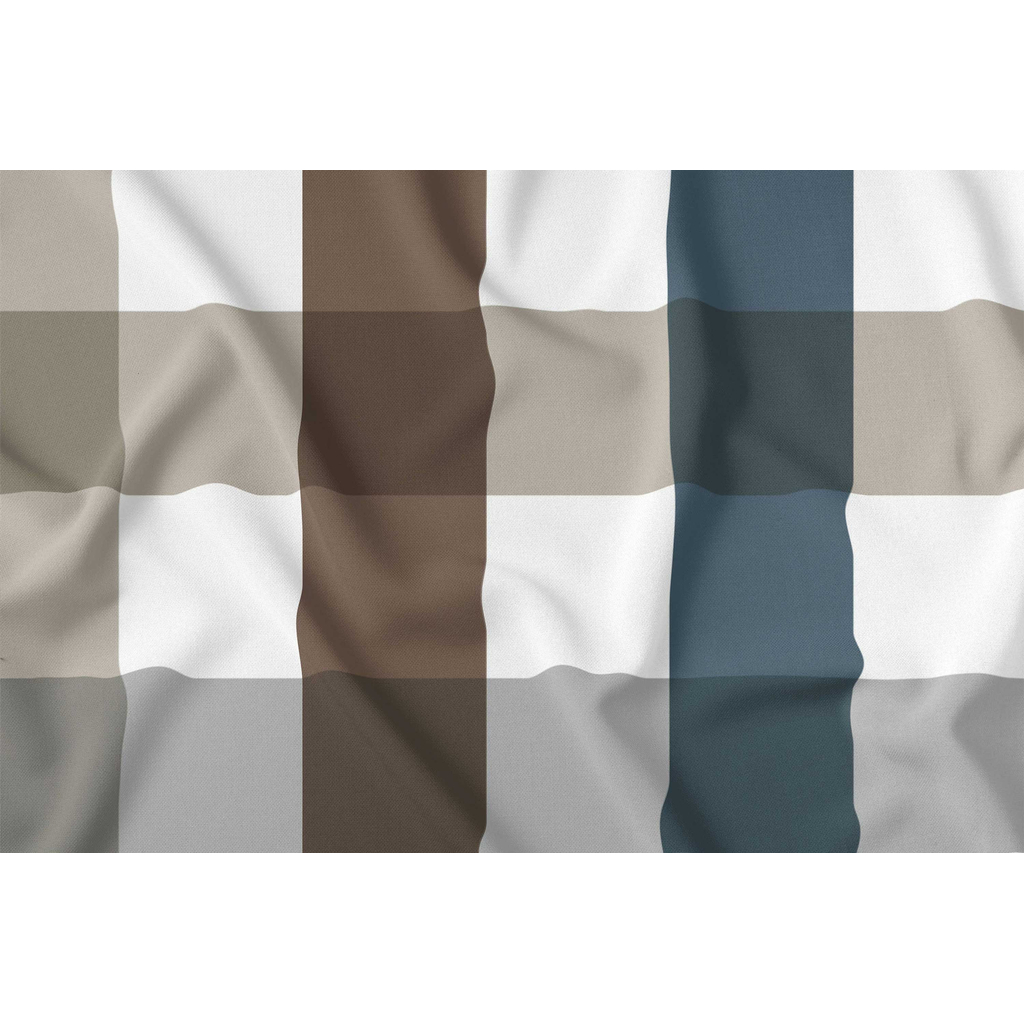 Obrus s károvaným vzorom 140x200 cm