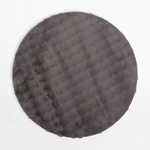 Moderný koberec MODESTO, sivý, 120 cm