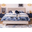 Kontinentálna posteľ s vrchným matracom CINDY FUNDAMENTO 160x200 cm