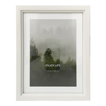 Fotorámik 15x20 s paspartou biela