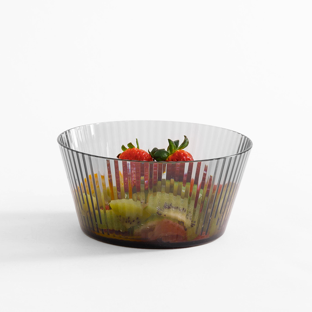 Plastová miska sivá 830 ml