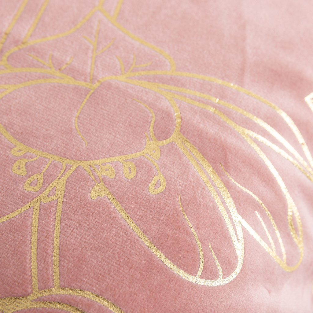 Obliečka na vankúš v ružovej farbe CASILA 45x45 cm