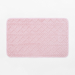 Kúpeľňová predložka NORDIC, ružová, 50x80 cm