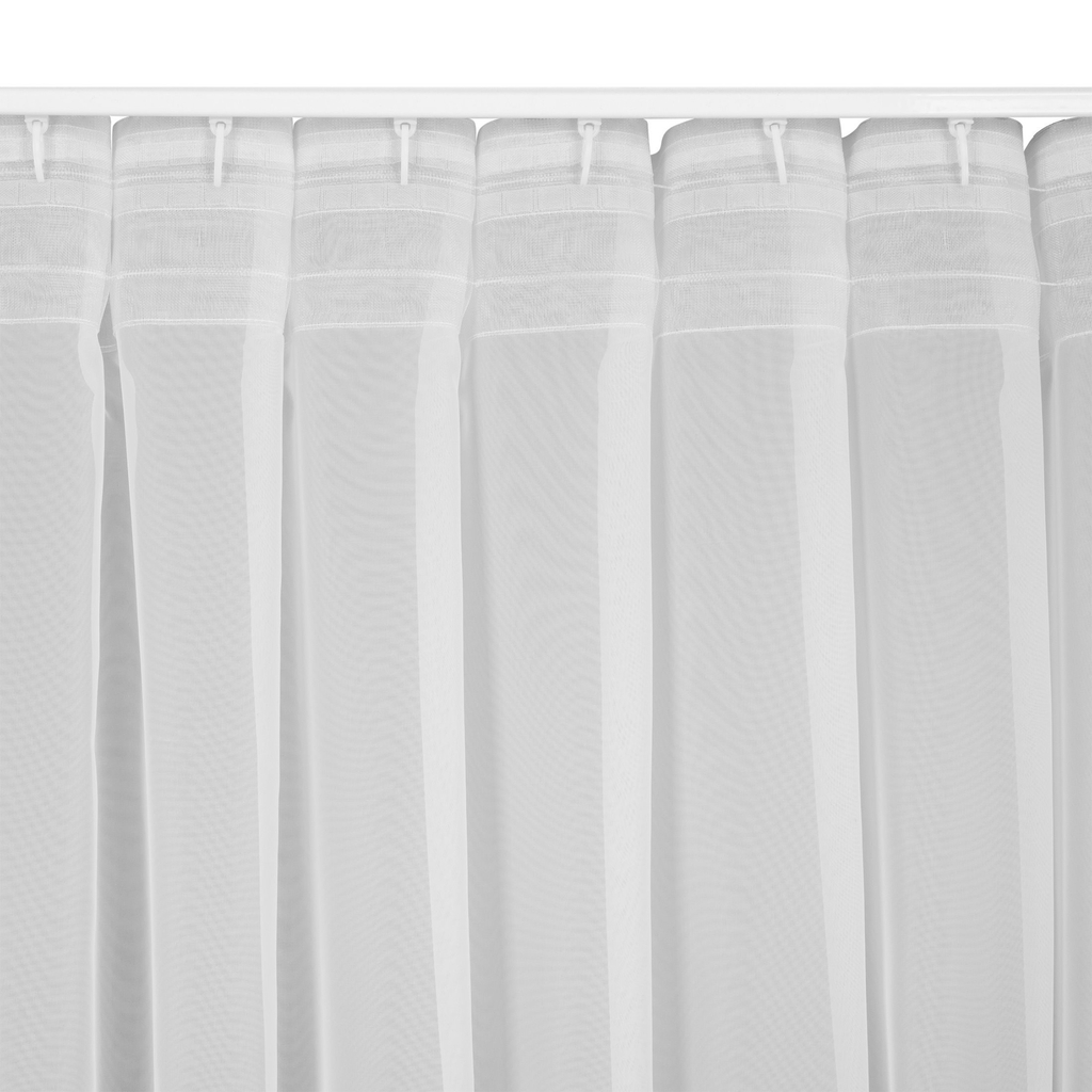 Záves SIMONE do obývacej izby biely 300x300 cm