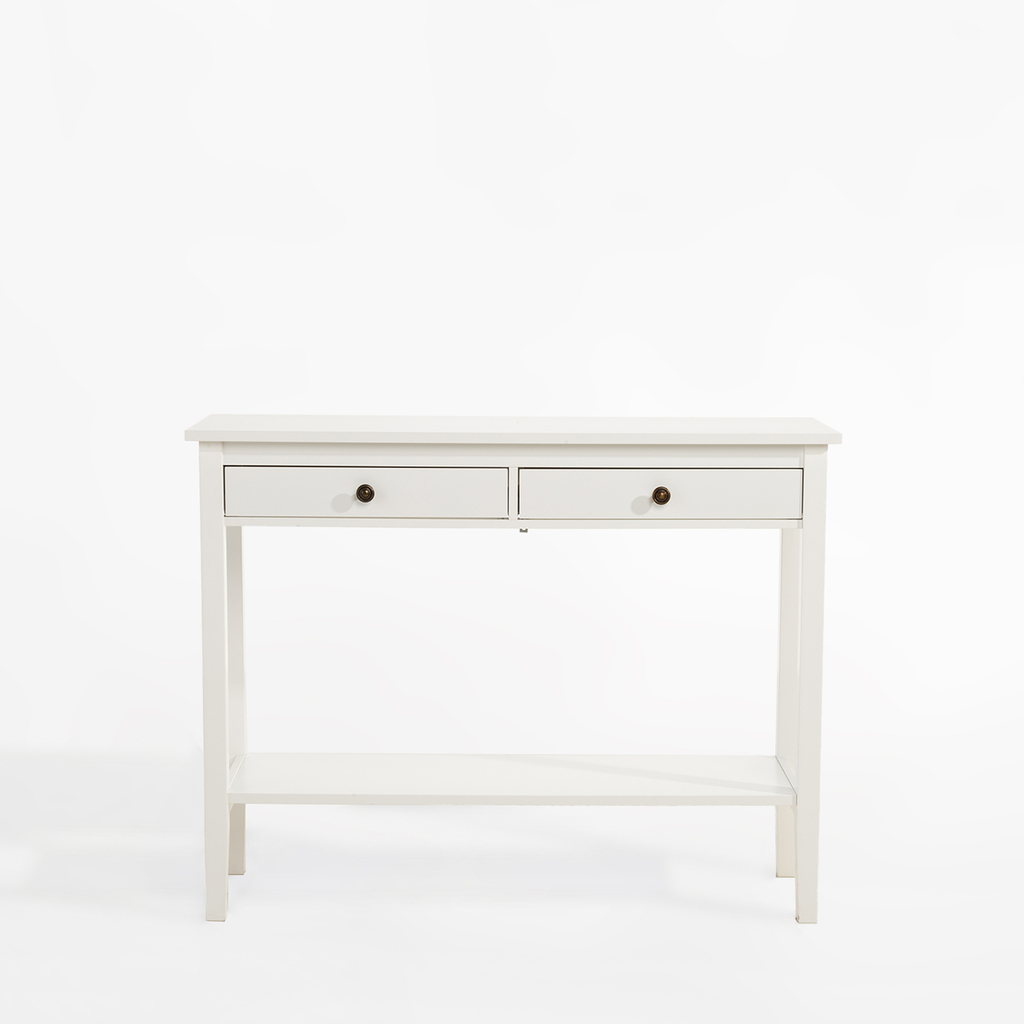 Konzola so zásuvkami SABINO biela