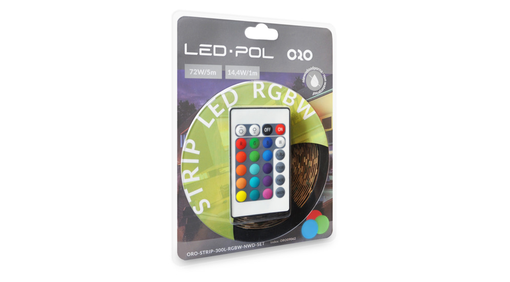 Pásik LED RGB ORO09062 s diaľkovým ovládaním