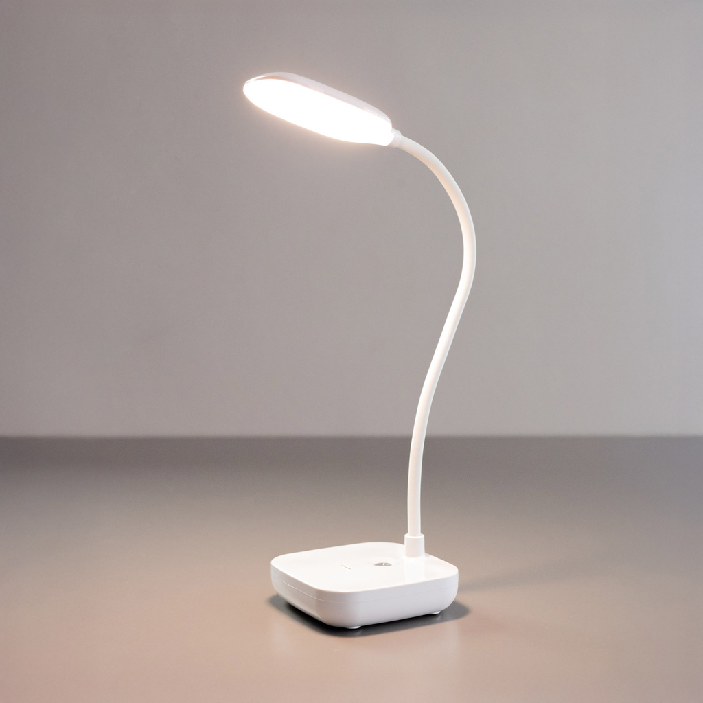 Stolná LED lampa 7W biela nabíjanie cez USB