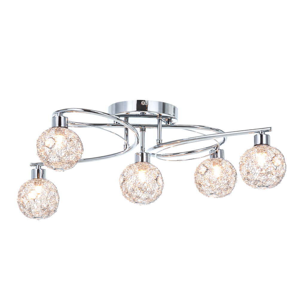 Stropná lampa NICOLA G916008-5CL